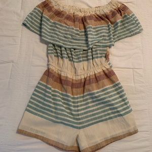 O’Neill striped romper size S